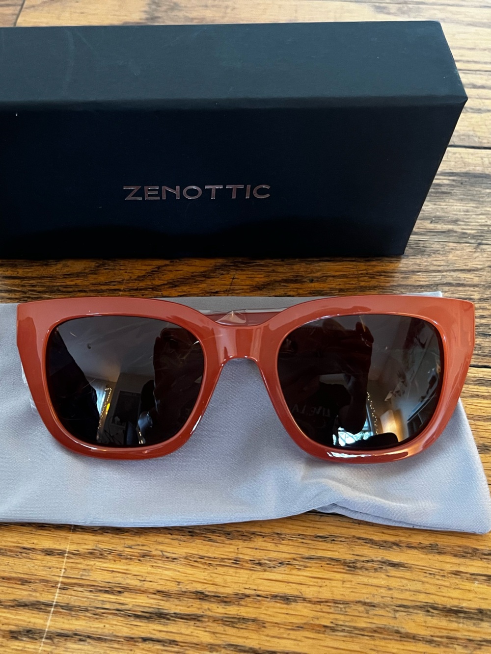 Retro Orange Sunglasses